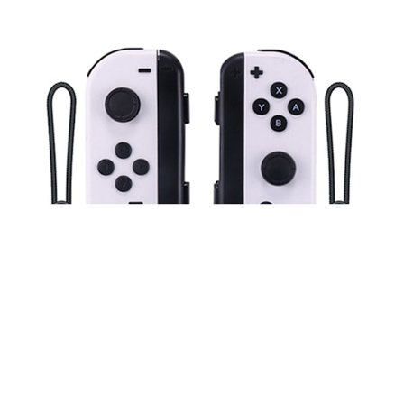 Nintendo Switch-kontroller Joycon trådløs Bluetooth-spillkontroller fjernvekkelse med tau, støtter treningsring