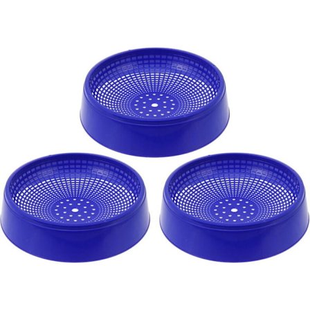 3-delt redekasse i plastik til duer og fugle, kompatibel med kæledyrsartikler