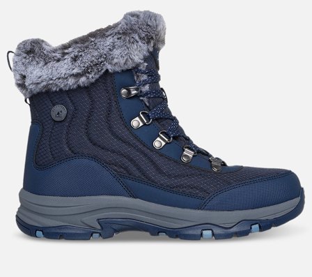 Skechers Vinterstøvler Dame - Trego Stormie - Vandtæt - Str. 38 - Med Memory Foam Indersål