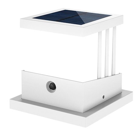 Solcellelys til stolpetop Vandafvisende Lys til Hegn og Terrasse