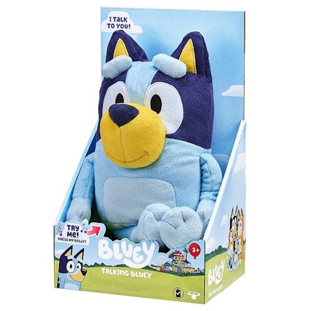 Pehmo-nukke Peluche Blue-yed koiralelu Blue-Y Bingo Family