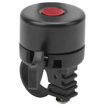 Sykkelklokke for terrengsykkel, klassisk legering, klar lyd, sykkeltilbehør, svart