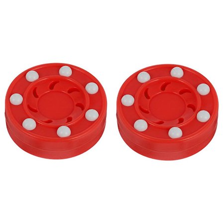 2 st Gatuhockey Dangle Puck Hockey Spelpuck Pro Puck Roller Hockey Inline Hockey Puck Damhockeybollar