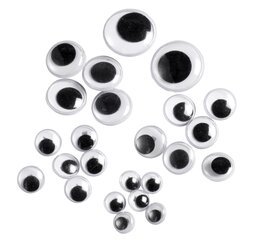 Øjne 8-20 mm 24 dele - Creativ Company