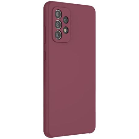 Usync Silikonskal För Samsung Galaxy A72 4g - Burgundy Röd