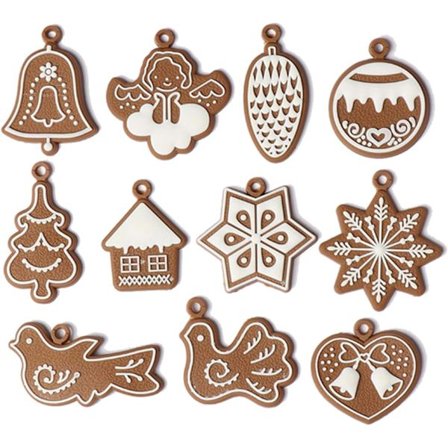 Pepparkakor Man Julgransdekoration Mini Jul