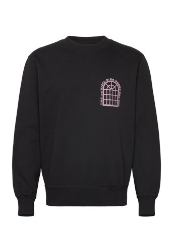 Edwin | Sake And Roses Sweat-Black | L