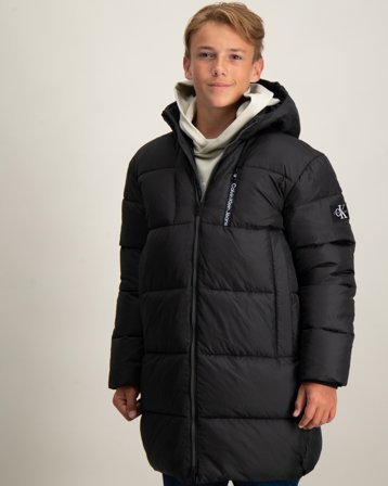 Calvin Klein ESSENTIAL PARKA PUFFER Zwart Jassen Jongens - Kids Brand Store