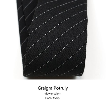 Smal smal stickad slips Vintage blandat mönster Casual 2.4" slips -