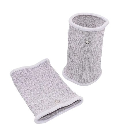 Dropshipping Silverfiber Elektrod Massage Handledselektroder TENS/EMS Stimulerings Tillbehör Elektrodkabel/Sladdar~05497