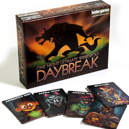 One Night Ultimate Werewolf Fun Party Card Game Daybreak Super Villains Revised Vampire Alien Edition Hidden Roles Vähennys