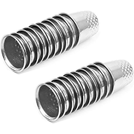 20 sølv metall fingerbøl, vintage fingerbøl, ofte brukt små verktøy for håndsøm, håndverk - fingerbeskyttelse