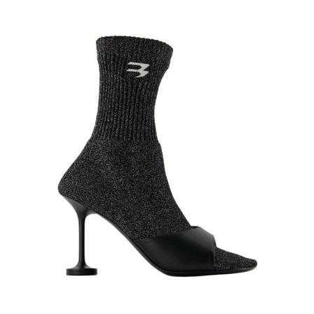 Balenciaga Heeled Laarzen , Zwart , Dames , Maat: 38 EU Enkellaarsjes
