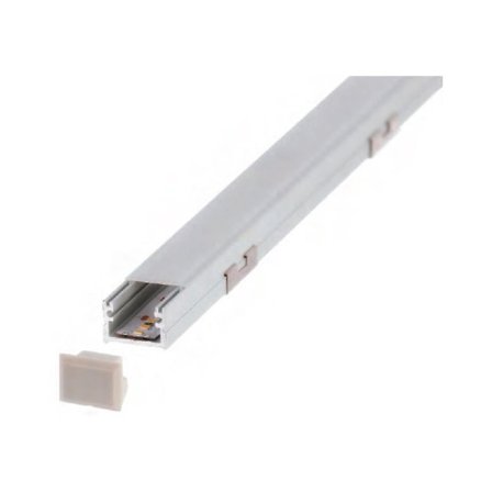 Lpr Silver Aluminiumprofil För LED-lister 2 Meter