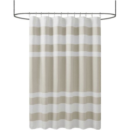 Våffel Duschdraperi Sammansatt Solid Mikrofiber