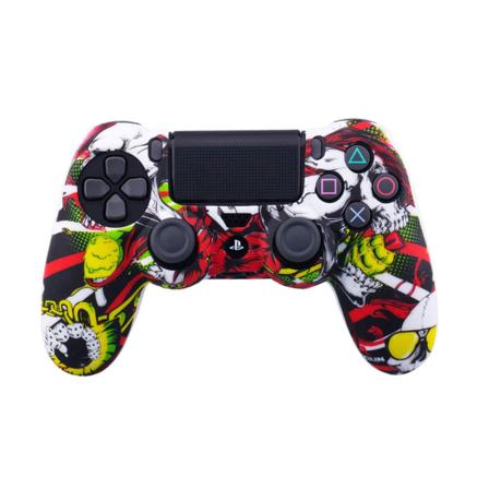 PS4 spilhåndtag silikone anti-slip håndtag beskyttende sleeve