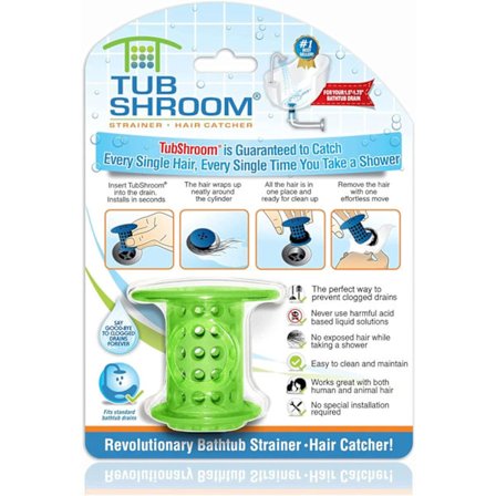 Badekar Hårfanger Avløpsbeskytter, Passer 1,5"-1,75", Grønn, ZQKLA