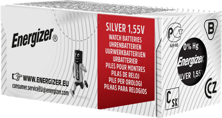 Energizer Silveroxid Knappcellebatteri 386/301, 1,55 V, Elfordeling & strømforsyning