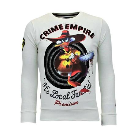 Local Fanatic - Tröjor - Vit - Herr - Storlek: 2xl, Herr, Storlek: 2XL