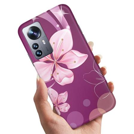 Xiaomi 12t/12t Pro - Skal Vit Blomma