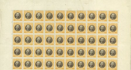 Dansk Vestindien - AFA 43 ubrugt i 50-blok