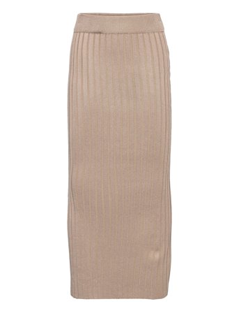 Else Knit Skirt Pink Grunt