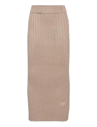 Else Knit Skirt Grunt Pink
