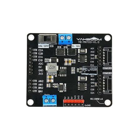 T8236 Dobbeltkanals DC-Motordrevmodul Robotbil Elektronisk Designkonkurrence Dedikeret Modul W