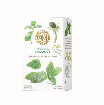 Tulsi Radiance Te Øko, Helse & Madvarer, Te, Øvrig Te