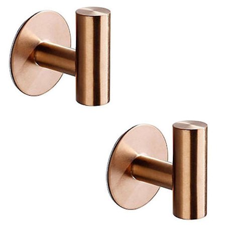 2 Pak Klæbende Håndklæde Kroge Væghængte Kroge Brusebad Håndklæde Kroge Frakke Kroge Til Hængende Tøj