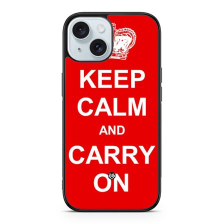Bjornberry Skal iPhone 15 - Keep calm carry on