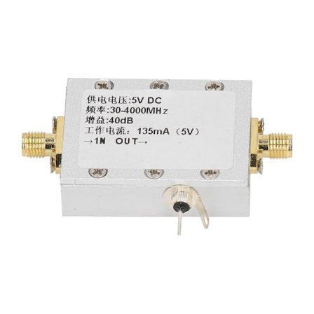 RF-vahvistinmoduuli 30‐4000MHz 40dB alumiiniseos RF-pienkohinavahvistin kaukosäätimen vastaanottimelle DC 5V
