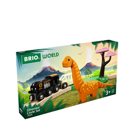 Brio Dinosaur Circle Set Träleksaker Unisex ONESIZE
