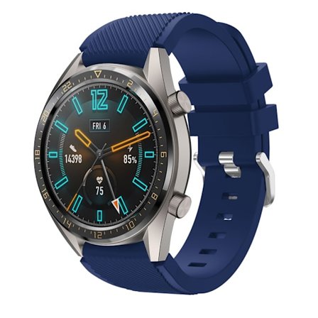 Silikonerem Huawei Watch GT/GT 2 46mm/GT 2 Pro Blå