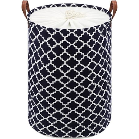 Store organiseringskurve til opbevaring af tøj, vasketøjskurv med snøre B