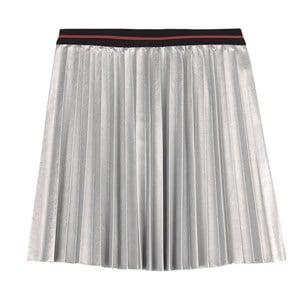 Kids - IKKS Silver Pleated Skirt 8 Years - Skirts - 8 years - Silver