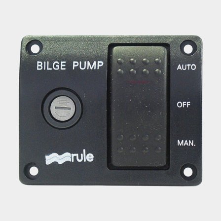 Rule strömbrytarpanel 12V