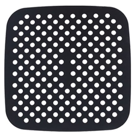 Gjenbrukbar silikon Airs Fryer Kurv LinerVarmebestandige matter for Airs Fryers Multi Cookers Oppvaskmaskin Sikker Kjøkkentilbehør