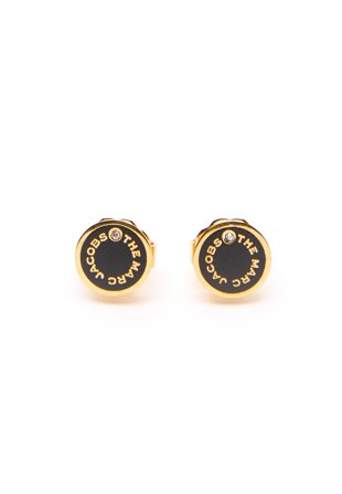 Marc Jacobs - The Medallion Studs Earrings - Kläder - - Bubbleroom