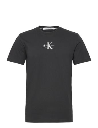 Monologo Regular Tee Black Calvin Klein Jeans