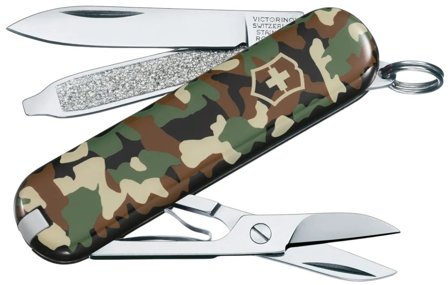 Victorinox Classic SD Camo Wild Elements - Taittoveitset