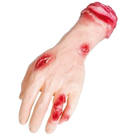Blodig Hand