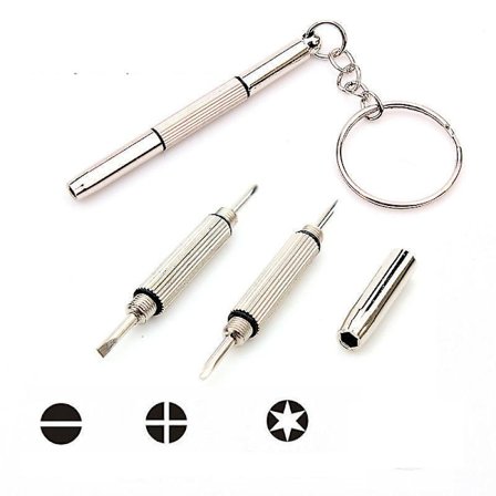 5 stk. Briller Lille Skruetrækker Mobiltelefon Ur Reparationsskruetrækker Korsformet Lille Brillestel Speciel Skruetrækker