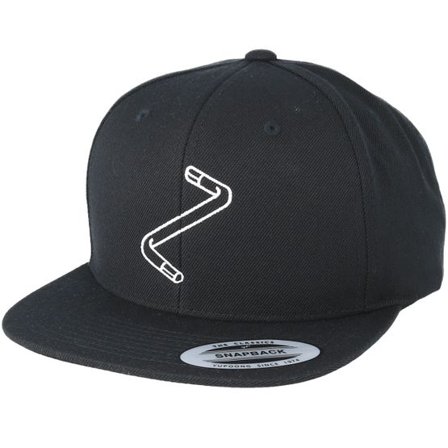 Iconic - Svart snapback Keps - Kamprad Black Snapback @ Hatstore