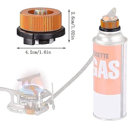 Campingköksadapter Butan till Skruvpatron