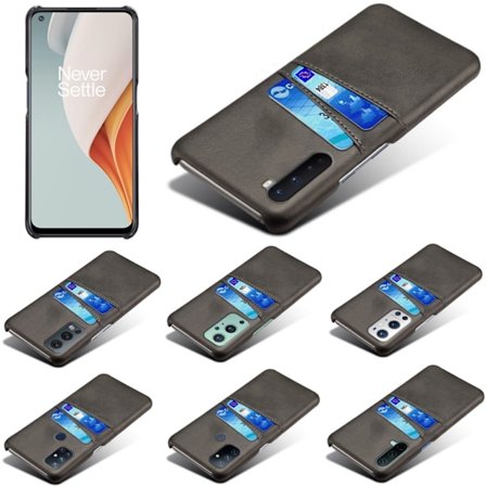 OnePlus Nord 2/9/9Pro/N10/N100/CE skal kort fodral svart -