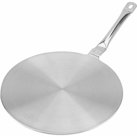 Induktionshälladapter Induktionsplatta Gryta Kokkärl Värmare med Handtag Värmebeständig Induktionshäll Diffusor (20cm)