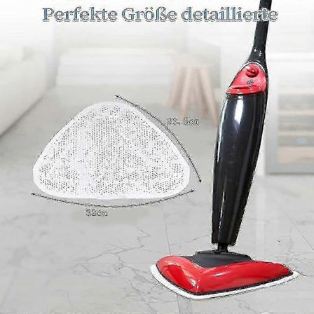 6-pack Ersättningsöverdrag för Ångmopp Vileda - Högkvalitativa överdrag för effektiv ångrengöring