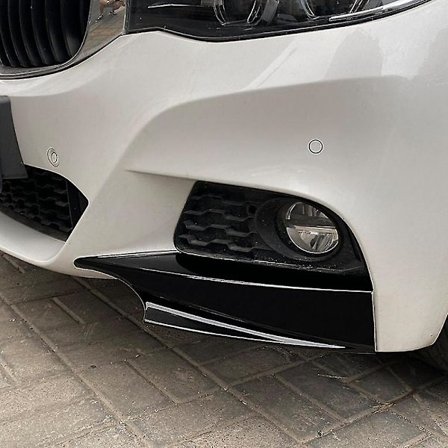 For F34 Gt Front Bumper Lip Vinkel Diffuser Splitter Spoiler Beskytter 325d 328i 335d 335i 2014-2019