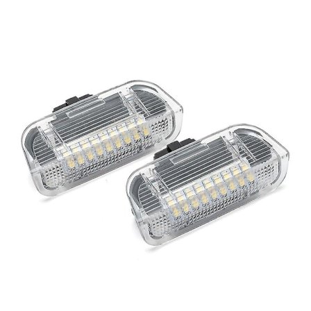 2 stk. Kompatibel med Porsche Cayenne 970 Panamera 2011-2016 LED Bagasjerom Lampe Romlys Innvendig Høflighet Bagasje Taklampe-Perfet